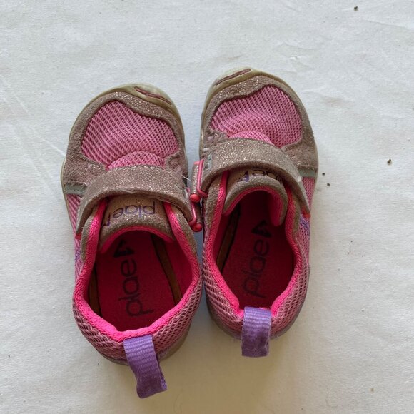 Plae Ty Pink Silver Sneaker size 6.5 - Picture 6 of 8